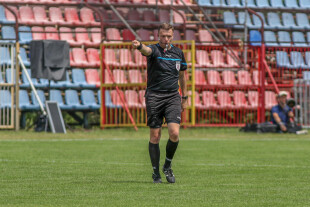 CLJ  CENTRALNA LIGA JUNIOROW  FINAL U-15 LECH POZNAN - GORNIK ZABRZE DAMIAN KRUMPLEWSKI  RZUT KARNY