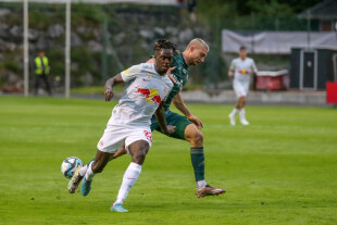 SPARING  FRIENDLY MATCH LEGIA WARSZAWA WARSAW - RED BULL SALZBURG OUMAR SOLET  BLAZ KRAMER