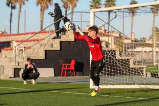 Jakub Zieliński Pierwszy trening na zgrupowaniu w Hiszpanii