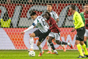 Legia Warszawa - Sparta Praga 0:1 Bartosz Kapustka