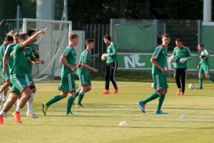 Krystian Bielik trenował z Legią