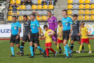 FORTUNA I LIGA  ZNICZ PRUSZKOW - STAL RZESZOW ANDREA PROKIC  JAKUB WRABEL  SZYMON KADZIOLKA