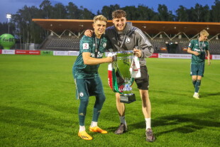FINAL MAZOWIECKIEGO PUCHARU POLSKI MZPN LEGIA II WARSZAWA - POGON GRODZISK MAZOWIECKI JAKUB JEDRASIK  JAKUB MURAWSKI