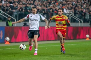 Legia Warszawa - Jagiellonia Białystok 3:1 Churlinov Czurlinow