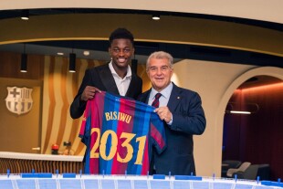 Jesse Bisiwu Joan Laporta