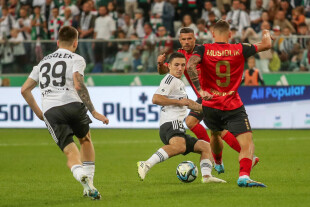 PKO EKSTRAKLASA  LEGIA WARSZAWA - GORNIK ZABRZE BARTOSZ SLISZ  LUCAS PODOLSKI  SEBASTIAN MUSIOLIK