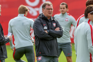 Trening reprezentacji Polski - Jan Urban