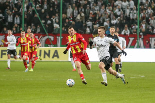 PKO EKSTRAKLASA  18. KOLEJKA MECZ LEGIA WARSZAWA - KORONA KIELCE  WARSAW JEWGIENIJ SZYKAWKA  MACIEJ ROSOLEK