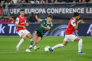 LIGA KONFERENCJI EUROPY  AZ ALKMAAR - LEGIA WARSZAWA WARSAW MARC GUAL