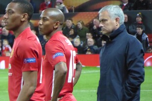 Jose Mourinho Anthony Matrial Ashley Young