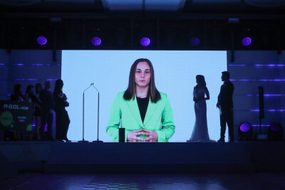 WARSZAWA  21.01,2023 GALA TYGODNIKA PILKA NOZNA ---  GALA PN IN WARSAW EWA PAJOR