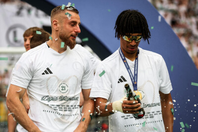 Rafał Augustyniak Maxi Oyedele Finał Pucharu Polski: Pogoń Szczecin - Legia Warszawa 3:4