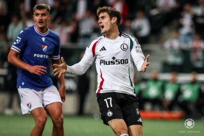 Ilja Szkurin Legia Warszawa - Banik Ostrawa 2:1