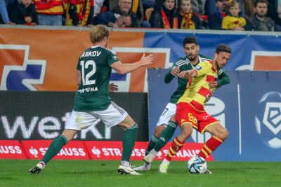 PKO EKSTRAKLASA JAGIELLONIA BIALYSTOK - LEGIA WARSZAWA WARSAW GIL DIAS KRISTOFFER HANSEN