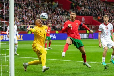 Łukasz Skorupski Cristiano Ronaldo