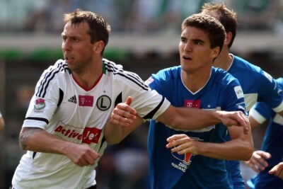 Galeria: Legia - Lech 1:0 Jakub Wawrzyniak Marcin Kamiński