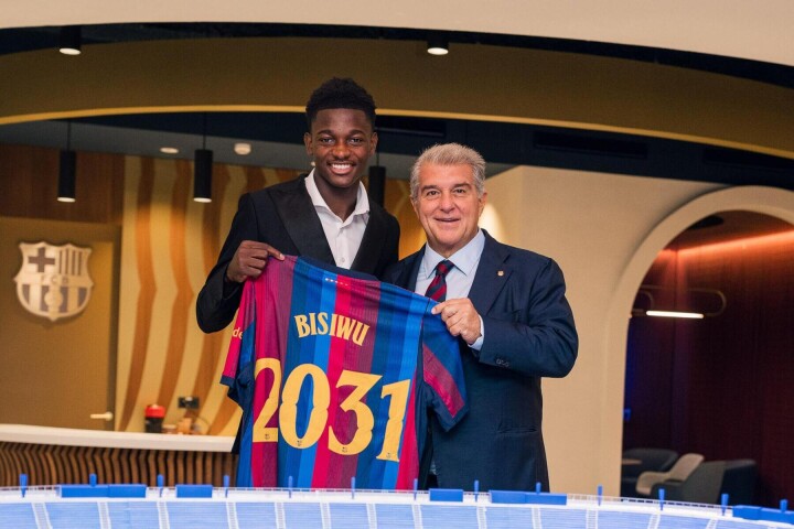 Jesse Bisiwu Joan Laporta