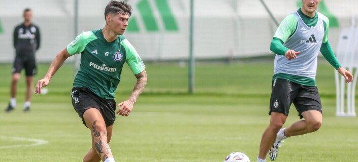 Sergio Barcia Pierwszy trening z nowym trenerem