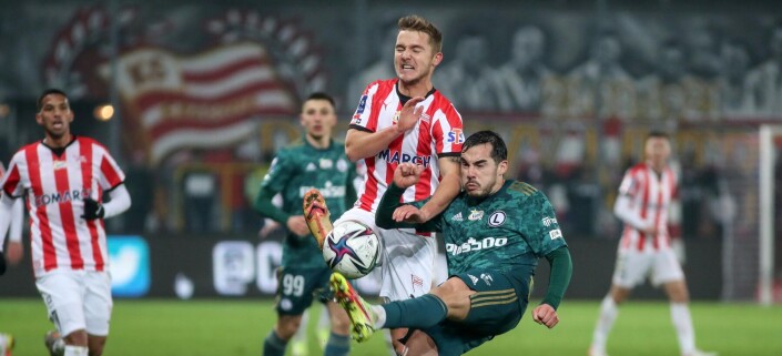 CRACOVIA - LEGIA WARSZAWA MICHAL RAKOCZY  YURI RIBEIRO