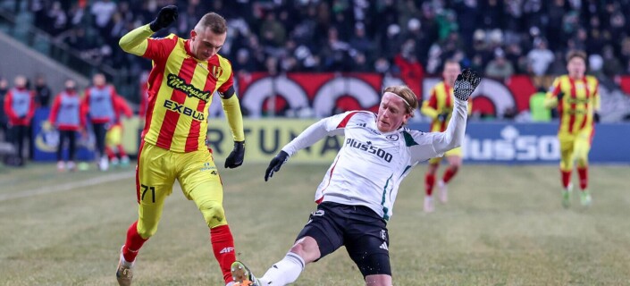 Legia Warszawa - Korona Kielce 1:2 Wiktor Długosz Pankov