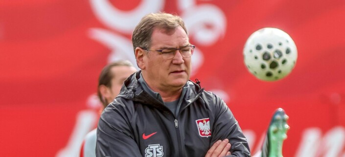 Trening reprezentacji Polski - Jan Urban