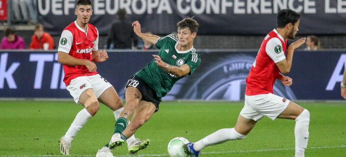 LIGA KONFERENCJI EUROPY  AZ ALKMAAR - LEGIA WARSZAWA WARSAW MARC GUAL