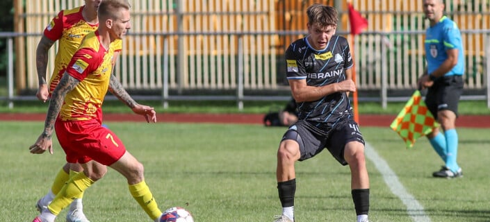 FORTUNA I LIGA  ZNICZ PRUSZKOW - STAL RZESZOW JAKUB WOJCICKI  SZYMON LYCZKO