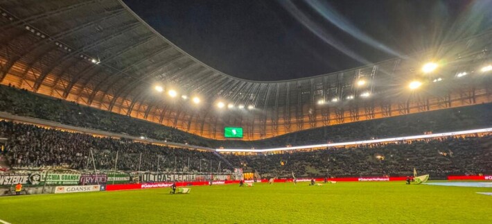 stadion Lechii Gdańsk Lechia Gdańsk - Legia Warszawa 0:2