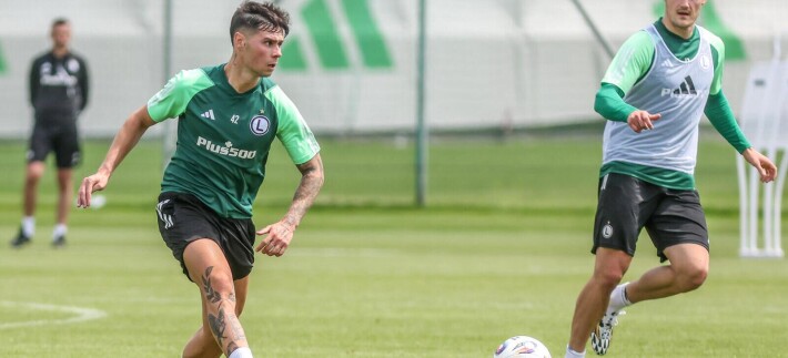 Sergio Barcia Pierwszy trening z nowym trenerem