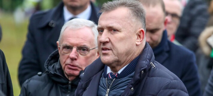 Pogrzeb Lucjana Brychczego Cezary Kulesza