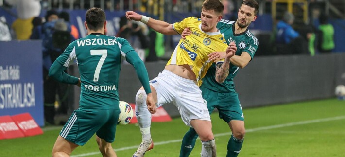 Motor Lublin - Legia Warszawa 1:1 Karol Czubak