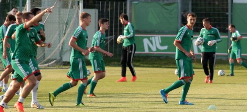 Krystian Bielik trenował z Legią
