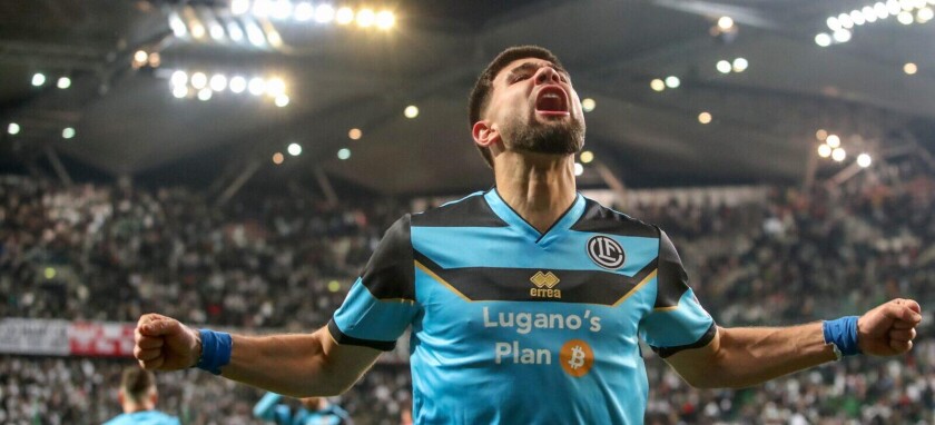 Legia Warszawa - FC Lugano 1:2 Antonios Papadopoulos