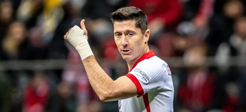 Polska - Chorwacja 3:3 Robert Lewandowski