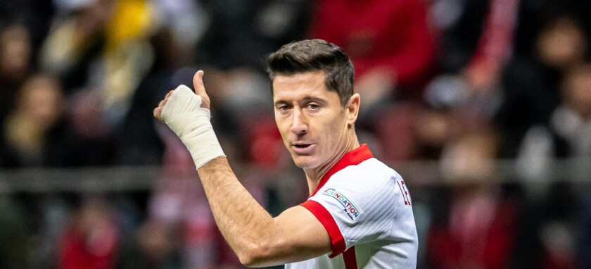 Polska - Chorwacja 3:3 Robert Lewandowski