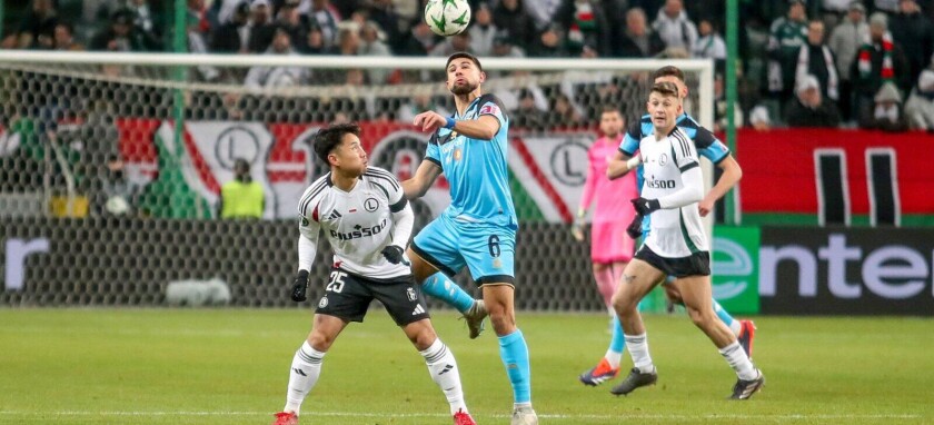 Legia Warszawa - FC Lugano 1:2 Papadopoulos
