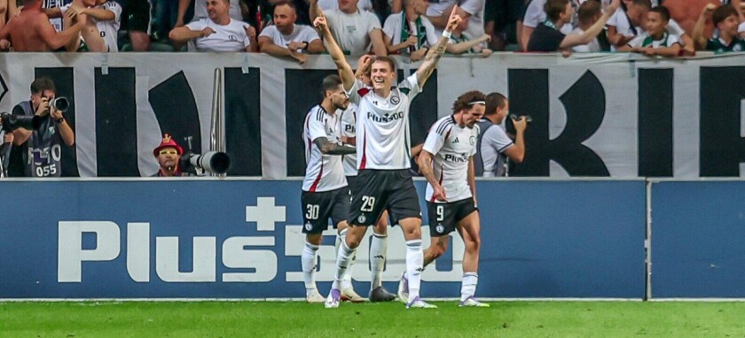 Legia Warszawa - Hibernian 3:3