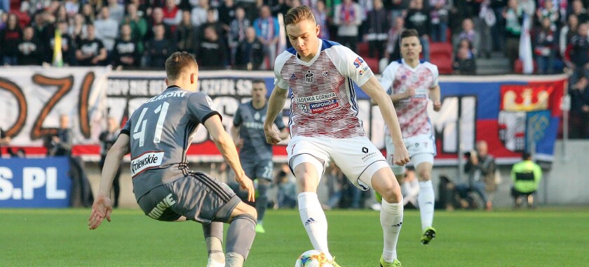 EKSTRAKLASA GORNIK ZABRZE - LEGIA WARSZAWA PAWEL STOLARSKI  SZYMON ZURKOWSKI