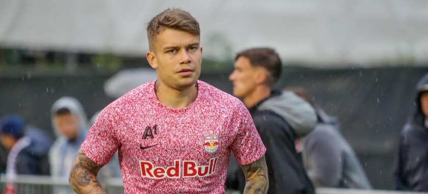 SPARING FRIENDLY MATCH LEGIA WARSZAWA WARSAW - RED BULL SALZBURG KAMIL PIATKOWSKI