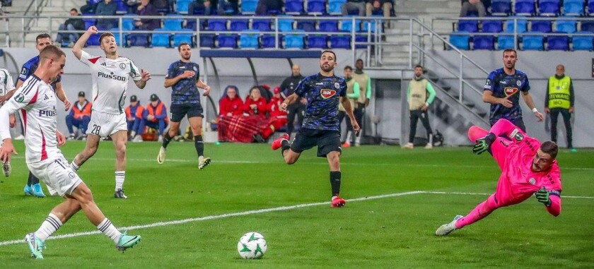FK TSC Backa Topola - Legia Warszawa 0:3 Veljko Ilić