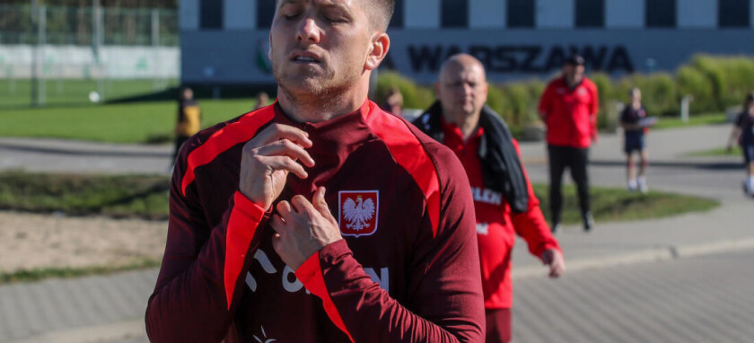 Piotr Zieliński Reprezentacja Polski trenuje na Legii przed meczem z Portugalią