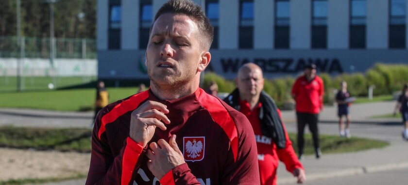 Piotr Zieliński Reprezentacja Polski trenuje na Legii przed meczem z Portugalią