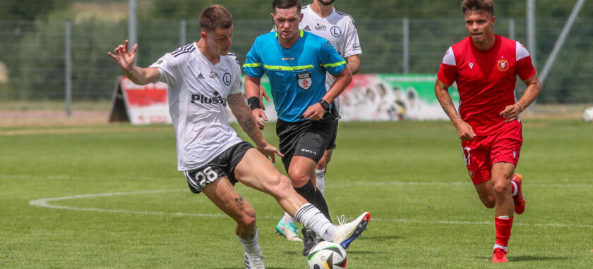 Legia Warszawa - Widzew Łódź 2:1 Marc Gual Antoni Klimek