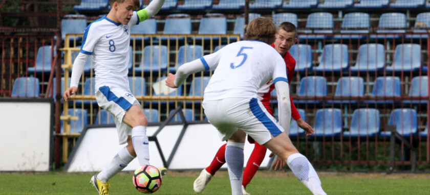 MISTRZOSTWA EUROPY DO LAT 17 ELIMINACJE EUROPEAN UNDER 17 CHAMPIONSHIP 2019 POLSKA - FINLANDIA POLAND - SUOMI SANTERI VAANANEN JAKUB KAMINSKI