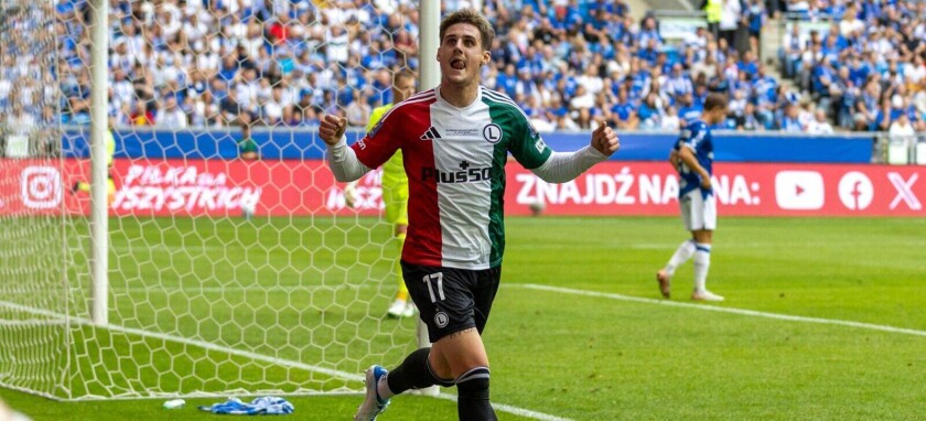 Ilja Szkurin Superpuchar Lech Poznań - Legia Warszawa 1:2