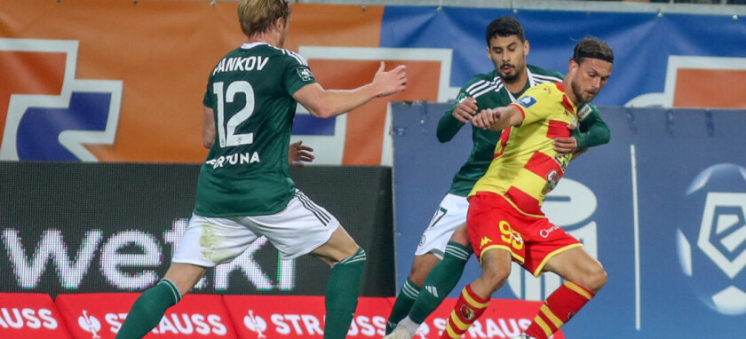 PKO EKSTRAKLASA JAGIELLONIA BIALYSTOK - LEGIA WARSZAWA WARSAW GIL DIAS KRISTOFFER HANSEN
