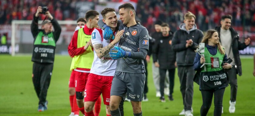 Rafał Gikiewicz Widzew Łódź - Legia Warszawa 1:0