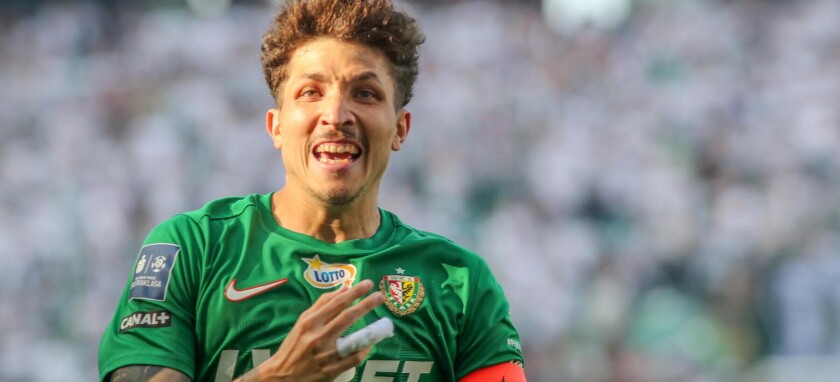 34. KOLEJKA  PKO EKSTRAKLASY  LEGIA WARSZAWA - SLASK WROCLAW ERIK EXPOSITO  RADOSC