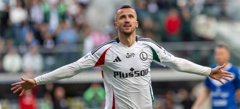 Legia Warszawa - Stal Mielec Tomas Pekhart