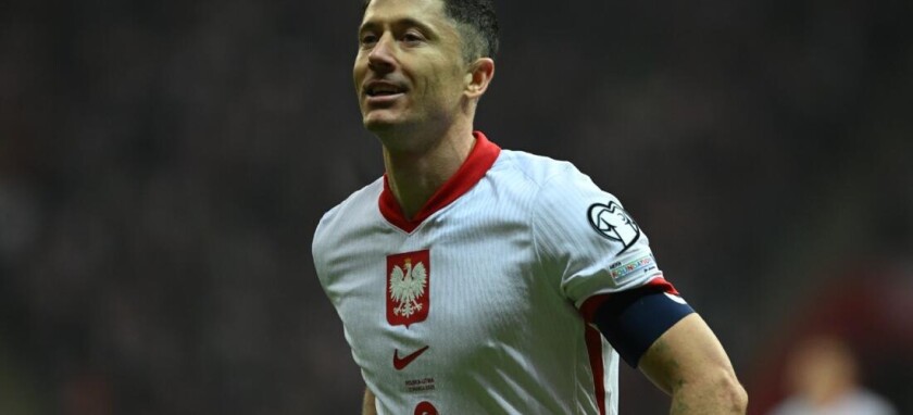 Polska - Litwa Robert Lewandowski